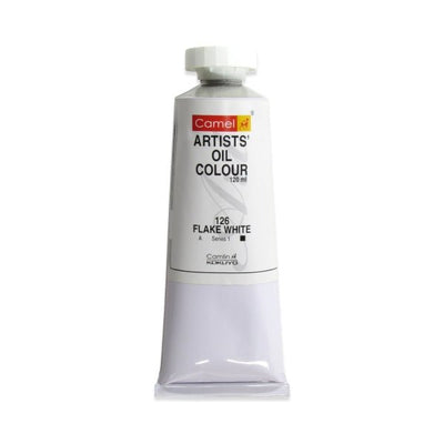 Camel Oil Colour 120ml 126 Flake White Hue | Reliance Fine Art |Camel Oil Colours 120 MLOil Paints
