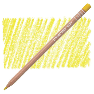 CaranD'ache Luminance 6901 Pencil Indian Yellow (523) | Reliance Fine Art |Carendache Luminance Singles