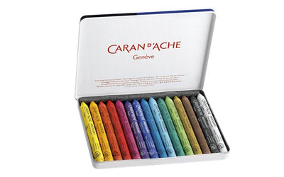 CaranD'ache Neocolor I Water-Resistant Wax Pastels Set of 15 (7000.315) | Reliance Fine Art |Pastels