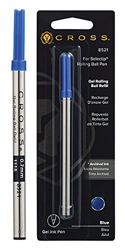 Cross Roller Ball Pen Refill Blue Color 8521 | Reliance Fine Art |PensStationery