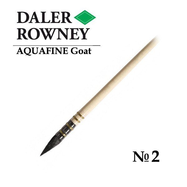 Daler-Rowney Aquafine Pointed Wash AF24/Size 2 | Reliance Fine Art |Daler Rowney Aquafine BrushesWatercolour Brushes