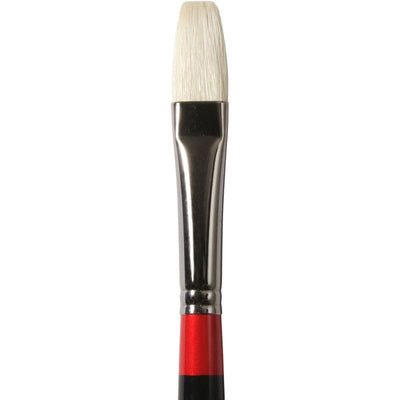 Daler-Rowney Georgian Long Flat Brush G48/Size 8 | Reliance Fine Art |Daler Rowney Georgian BrushesOil BrushesOil Paint Brushes