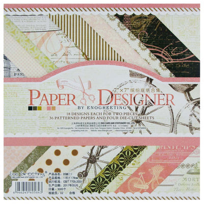 Designer Paper Pack 7x7 Romantic (DSM013) | Reliance Fine Art |A4 & A5Paper PacksPaper Packs A3