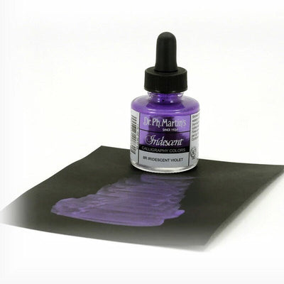 Dr. Ph Martins Iridescent Calligraphy Colors Iridescent Violet 30 ML | Reliance Fine Art |Artist InksPH Martins Iridescent Calligraphy Inks