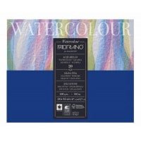 Fabriano Studio Watercolour Pad 300gsm CP (9`x12`) 24x32cm | Reliance Fine Art |Fabriano Watercolor PaperSketch Pads & PapersWatercolor Blocks and Pads