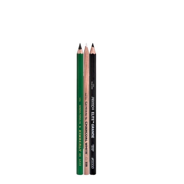 General's Black and White Pencil Set