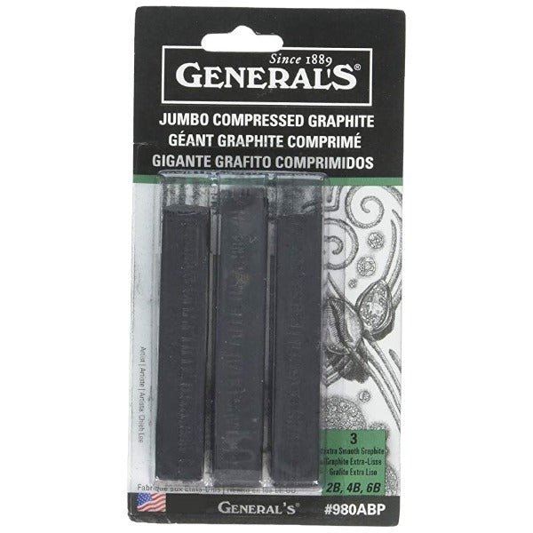 General's Jumbo Graphite Sticks