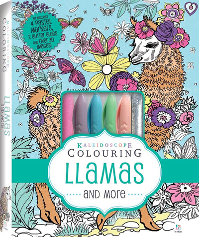 Kaleidoscope Colouring Llamas And more | Reliance Fine Art |
