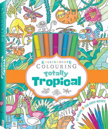 Kaleidoscope Colouring Totally And Tropical | Reliance Fine Art |