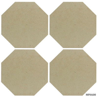 MDF Plate Hexagon 4MM Size:10X10 inch Set of 4 Pcs (MPH100) | Reliance Fine Art |Moulds & Surfaces for Resin and Fluid ArtResin and Fluid Art