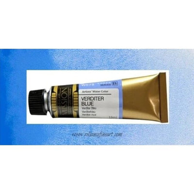 Mission Gold Watercolor 15ml - VERDITER BLUE (W578) Series B | Reliance Fine Art |Mijello Mission Gold WatercolorWater ColorWatercolor Paint