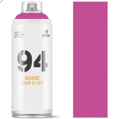 MTN 94 Spray Paint Disco Pink 400ml | Reliance Fine Art |Spray Paint