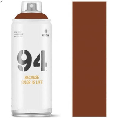 MTN 94 Spray Paint Glace Brown 400ml | Reliance Fine Art |Spray Paint