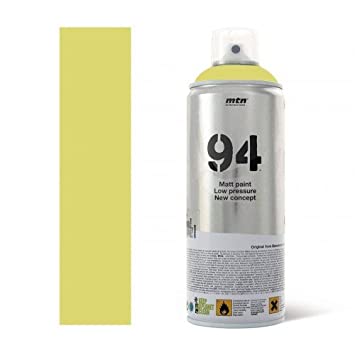 MTN 94 Spray Paint Lemon Yellow 400ml | Reliance Fine Art |Spray Paint