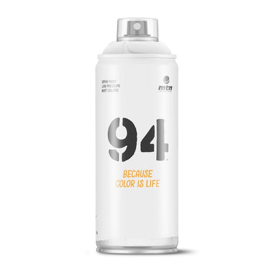 MTN 94 Spray Paint White 400ml | Reliance Fine Art |Spray Paint