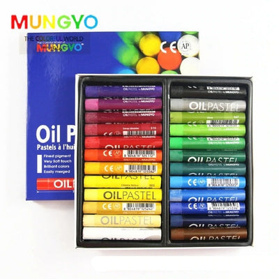 Mungyo Oil Pastel 24 Colours | Reliance Fine Art |Pastels