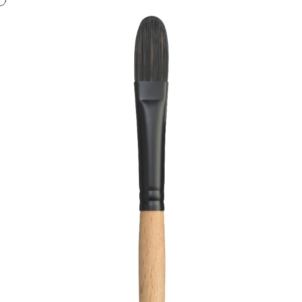 Princeton Catalyst Polytip Brush Synthetic Filbert Long Handle Size 8 (P6400FB8),Brush for Acr n Oil | Reliance Fine Art |Oil BrushesOil Paint BrushesPrinceton Catalyst Polytip Brushes