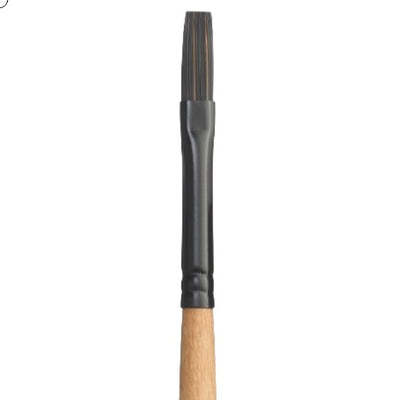 Princeton Catalyst Polytip Brush Synthetic Flat Long Handle Size:2 (P6400F2),Brush for Acr n Oil | Reliance Fine Art |Princeton Catalyst Polytip Brushes