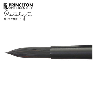 Princeton Catalyst Polytip Brush Synthetic Round Long Handle Size 2 (P6400R2),Brush for Acr n Oil | Reliance Fine Art |Oil BrushesOil Paint BrushesPrinceton Catalyst Polytip Brushes