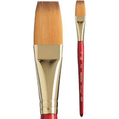 PRINCETON HERITAGE SH ONE STROKE BRUSH Size 3/4 Inch (4050ST075) | Reliance Fine Art |Princeton Heritage BrushesWatercolour Brushes
