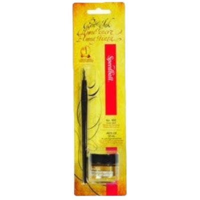 Speedball Calligraphy Pen and Ink Set, Gold (94156) | Reliance Fine Art |Calligraphy & Lettering