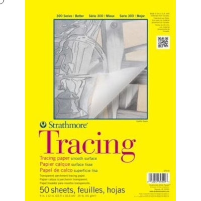 Strathmore 300 Tracing Pad A3+ 14x17 Inches (370-14-1) | Reliance Fine Art |Art PadsSketch Pads & Papers