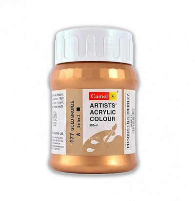 Camel Acrylic Paint 500 ML - reliancefineart.com