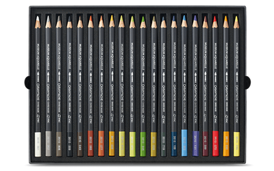 CaranD`ache Artist Aquarelle Museum Pencil Set Of 20 - Landscape (3510.420) | Reliance Fine Art |Sketching Pencils Sets