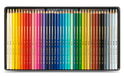 CaranD`ache Artist Supracolour Soft Pencils Set of 40 (3888.340) | Reliance Fine Art |Sketching Pencils Sets