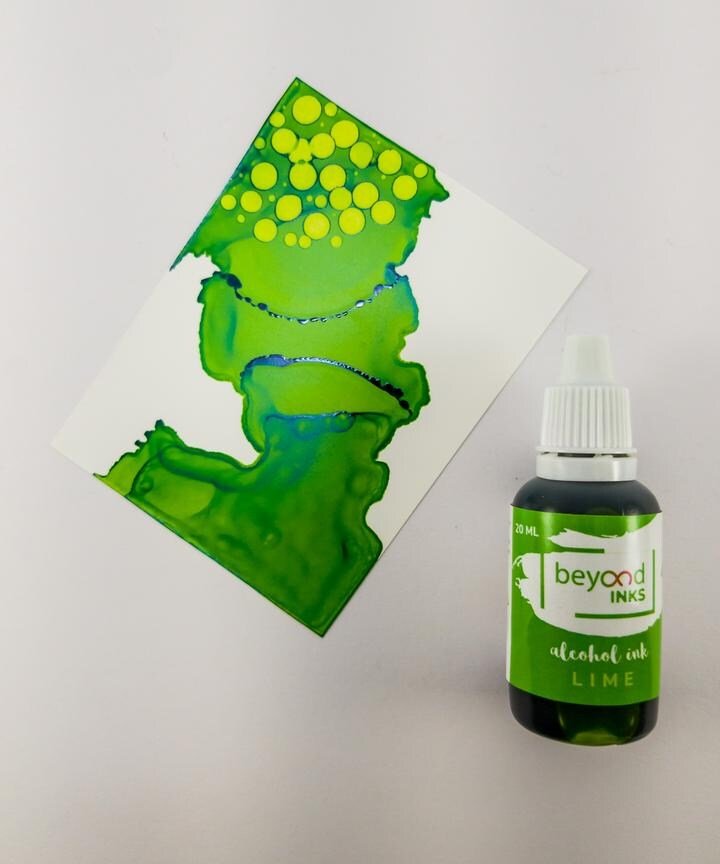 Alcohol Ink Pack 1 - Lime, Tangerine & Blood | Reliance Fine Art |Alcohol InkArtist Inks