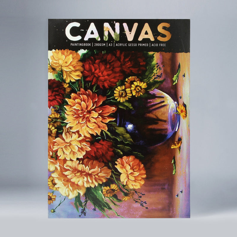 Anupam Canvas Painting Book - A4 | Reliance Fine Art |Canvas Pad & RollsCanvas Pads & Books