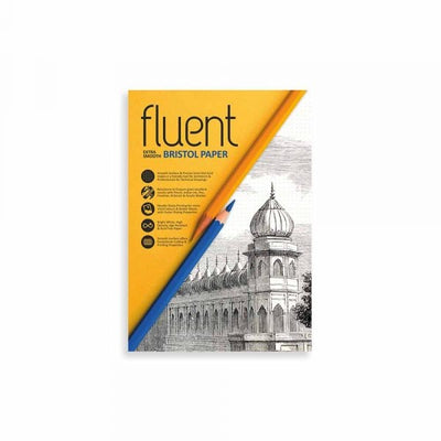 Anupam Fluent Bristol Paper 200 GSM A3 | Reliance Fine Art |Art PadsSketch Pads & Papers