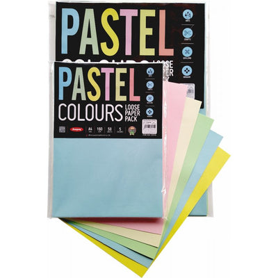 Anupam Pastel Colour Paper Pack-160 Gsm - 25Sheets - A4 | Reliance Fine Art |Art PadsSketch Pads & Papers