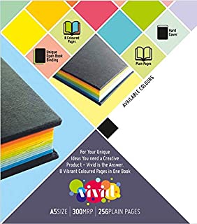 Anupam Vivid Journal Note Book A5 - Dotted | Reliance Fine Art |Art JournalsSketch Pads & Papers