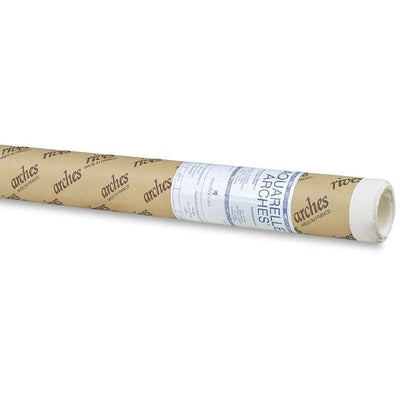 Arches 100% Cotton Watercolor Roll 300 GSM Cold Pressed Roll (113cm x 914 cm) | Reliance Fine Art |Arches 100% Cotton Watercolor PaperArches Watercolor PaperPaper Rolls