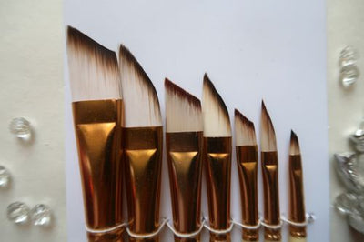 Artyshils Art Brush Set of 7 Angular & Dagger | Reliance Fine Art |Brush Sets