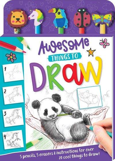 Awesome Things to Draw 5-Pencil Set | Reliance Fine Art |