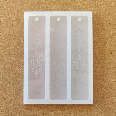 Boho Bookmark Keychain Silicone Mould 1x4.5 Inch (M-12) | Reliance Fine Art |Moulds & Surfaces for Resin and Fluid ArtResin and Fluid Art