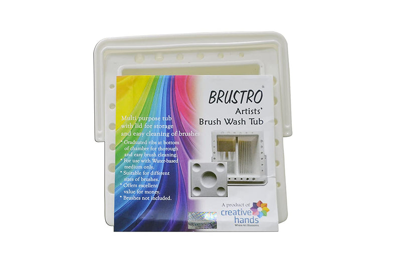 Brustro Artist Brush Wash Tub | Reliance Fine Art |Art Tools & AccessoriesPalettes