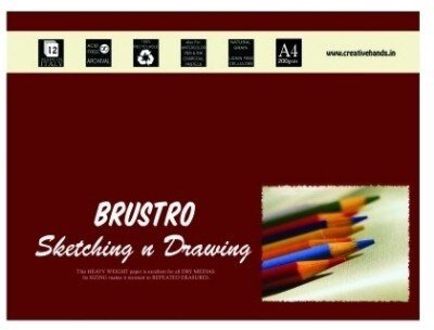 Brustro Artist`s WaterColour Papers 300gsm Cold Pressed (5 Sheets) | Reliance Fine Art |A4 & A5Paper PacksPaper Packs A3
