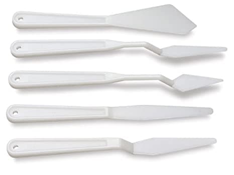 Brustro plastic knife set of 5 | Reliance Fine Art |Art Tools & Accessories