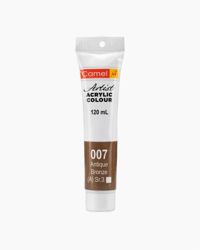 Camel Acrylic 120ml 007 Antique Bronze | Reliance Fine Art |Acrylic PaintsCamel Acrylic Paint 120 MLCamel Artist Acrylic Paint