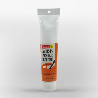 Camel Acrylic 120ml 039 cadminum orange hue | Reliance Fine Art |Acrylic PaintsCamel Acrylic Paint 120 MLCamel Artist Acrylic Paint