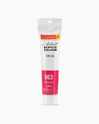 Camel Acrylic 120ml 063 Crimson Lake | Reliance Fine Art |Acrylic PaintsCamel Acrylic Paint 120 MLCamel Artist Acrylic Paint