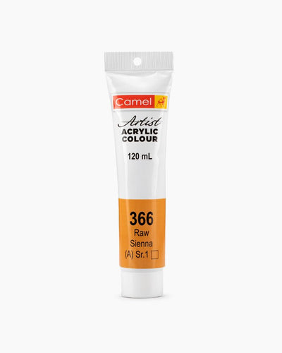 Camel Acrylic 120ml 366 Raw Sienna | Reliance Fine Art |Acrylic PaintsCamel Acrylic Paint 120 MLCamel Artist Acrylic Paint