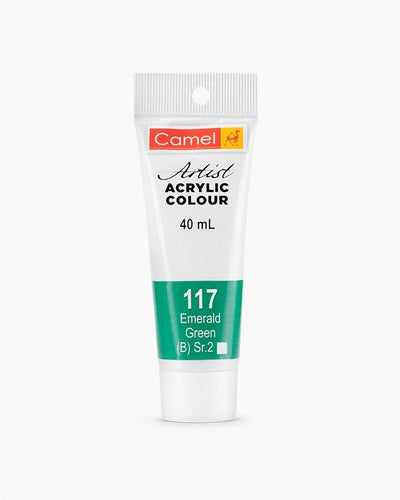 Camel Acrylic 40ml 117 Emerald Green | Reliance Fine Art |Acrylic PaintsCamel Acrylic Paint 40 MLCamel Artist Acrylic Paint