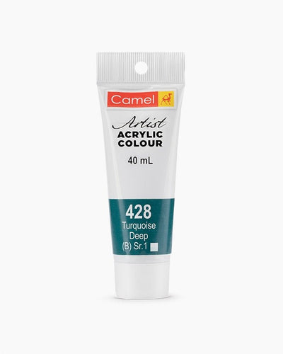 Camel Acrylic 40ml 428 Turquoise deep | Reliance Fine Art |Acrylic PaintsCamel Acrylic Paint 40 MLCamel Artist Acrylic Paint