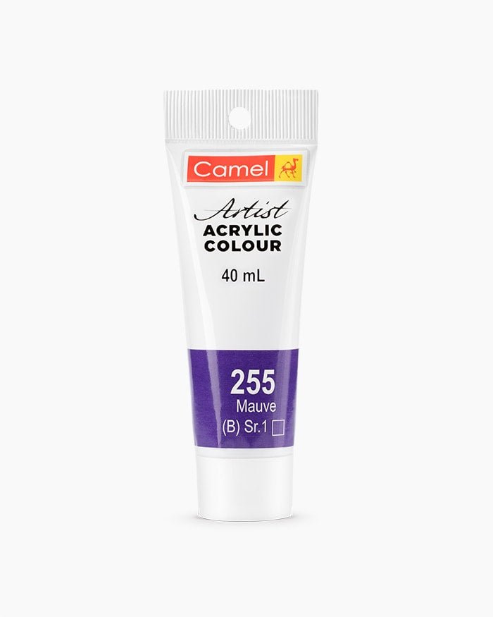 Camel Artist Acrylic 40ML 255 Mauve | Reliance Fine Art |Camel Artist Acrylic Paint