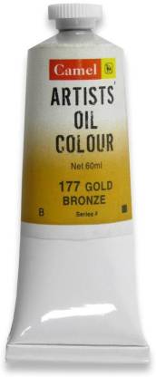 Camel Artist Oil Colour 60ml Gold Bronze 177 | Reliance Fine Art |Camel Oil Colours 60 MLOil Paints