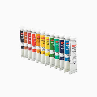 Camel Artist Oil Colour Set of 12 (20ML) - 20-L-12/20ml/011 | Reliance Fine Art |Oil Paint SetsPaint Sets
